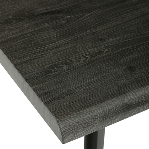 Jídelní stůl 160x90cm, mdf, šedý dub, HT-F4416 GREY