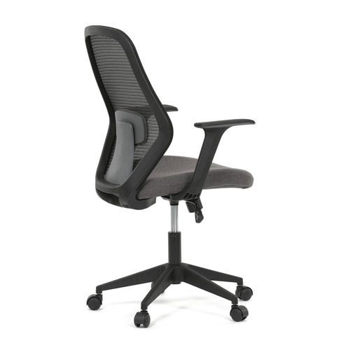 Kancelářská židle, houpací mechanismus, černá síťovina, KA-V3149 BK