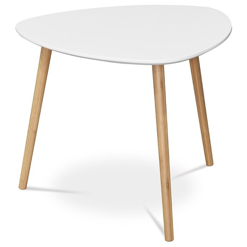 Konferenční stolek 55x55x45cm, mdf, bílá, AF-1134 WT