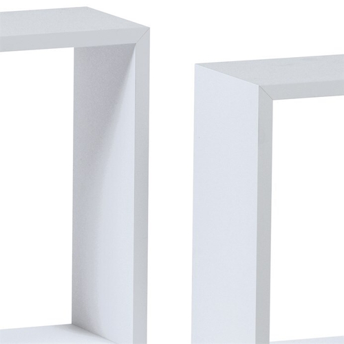 Polička, mdf, bílá, P-008 WT2