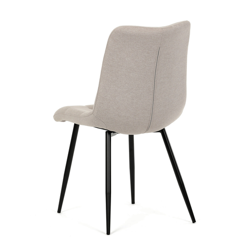 Jídelní židle, hnědá, látka, DCL-193 CAP2