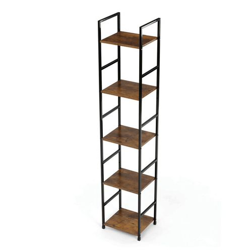 Regál, mdf, hnědá, GD-215 OLW