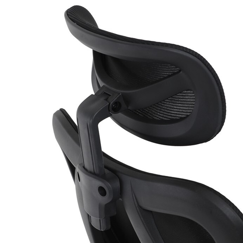 Kancelářská židle, synchronní mechanismus, černá síťovina, KA-R215 BK