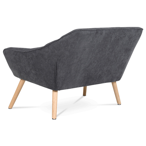 Dvoumístná pohovka, šedá, látka, AK-322 GREY2