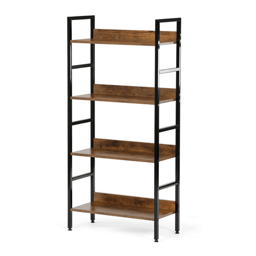 Regál, mdf, hnědá, GD-224 OLW