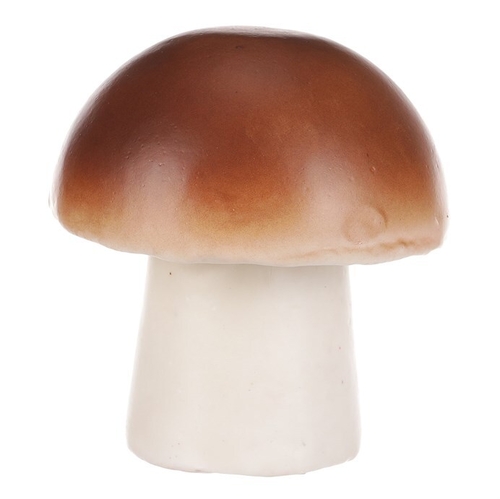 Houba plastová - velká, hnědý hříbek, cena za 1 ks