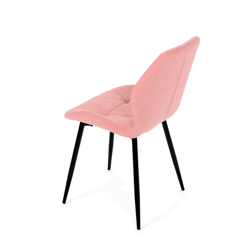 Jídelní židle, růžová, látka, CT-285 PINK2