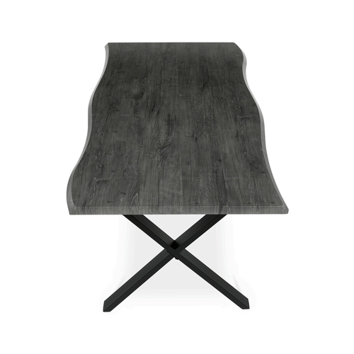 Jídelní stůl 210x100cm, mdf, šedý dub, HT-F4321 GREY