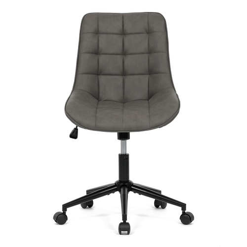 Pracovní židle, výškově nastavitelná, šedá látka, KA-V3120 GREY3