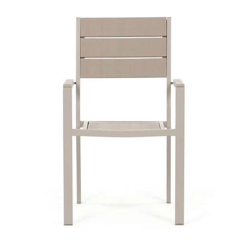 Zahradní sestava 156x78x74cm, polywood, béžová, AZS-B1656 CRM