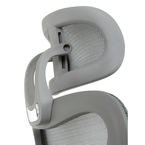 Kancelářská židle, houpací mechanismus, šedá, KA-K2081 GREY