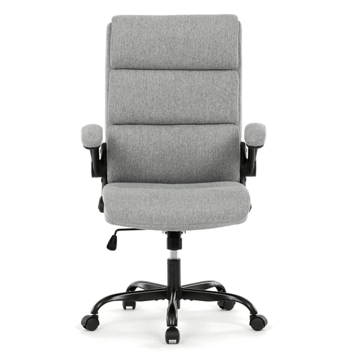 Kancelářské křeslo, houpací mechanismus, šedá látka, KA-K3104 GREY