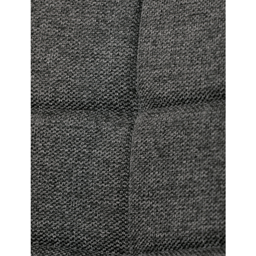 Jídelní židle, šedá, látka, HC-462 GREY2