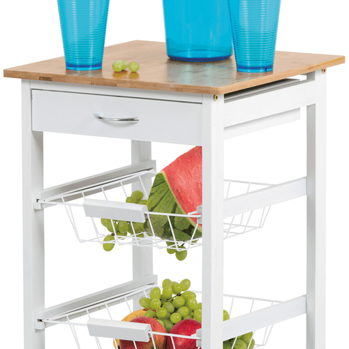 Regál, mdf, bílá, DR-043