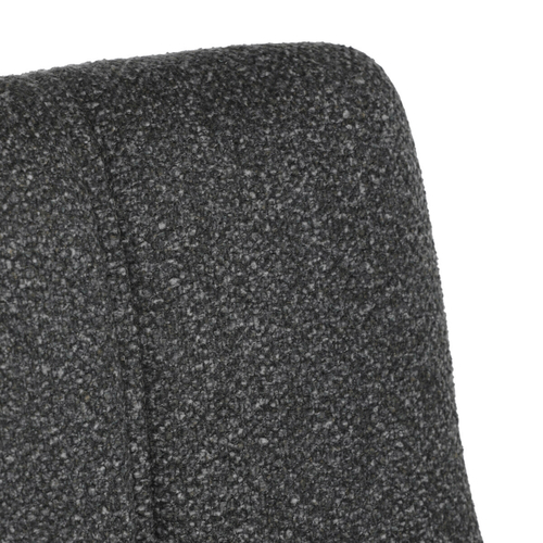 Jídelní židle, šedá, látka, DCH-P3146 GREY2