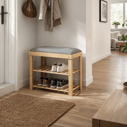 Botník, bambus, přírodní, DR-N1010 GREY2