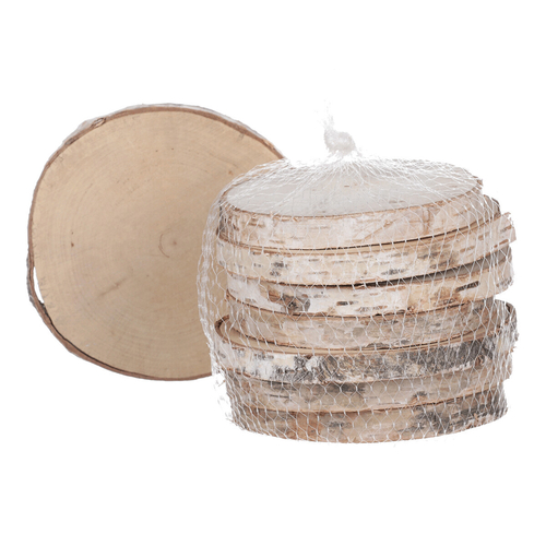 Březové kolečko - přírodní, cena za balení (8 ks)