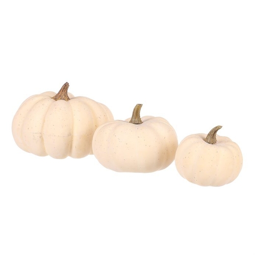 Dýně plastová - barva krémová, cena za balení 3 velikostí