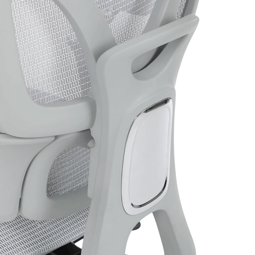 Kancelářská židle, synchronní mechanismus, šedá síťovina, KA-B2363 GREY