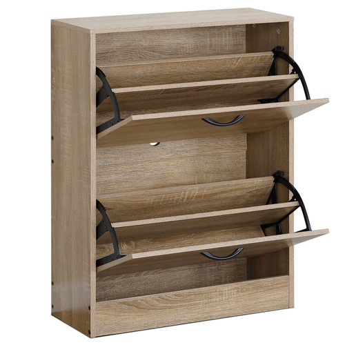 Botník, mdf, hnědá, ABO-G1014 OAK