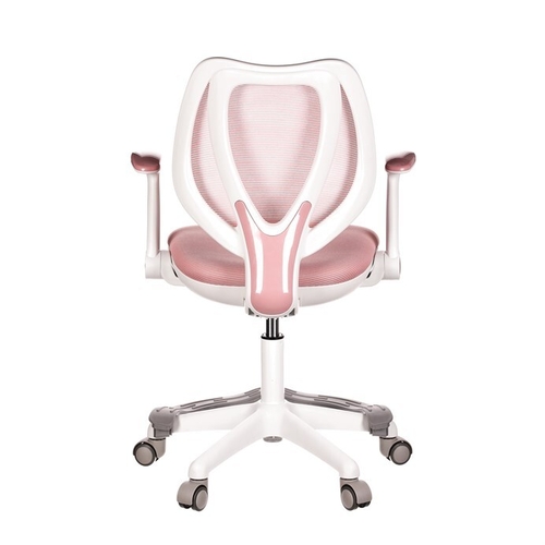 Dětská židle, výškově nastavitelná, růžová síťovina, KA-C806 PINK