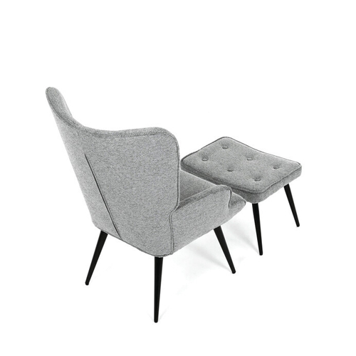 Relaxační křeslo, šedá, látka, AK-303 GREY2