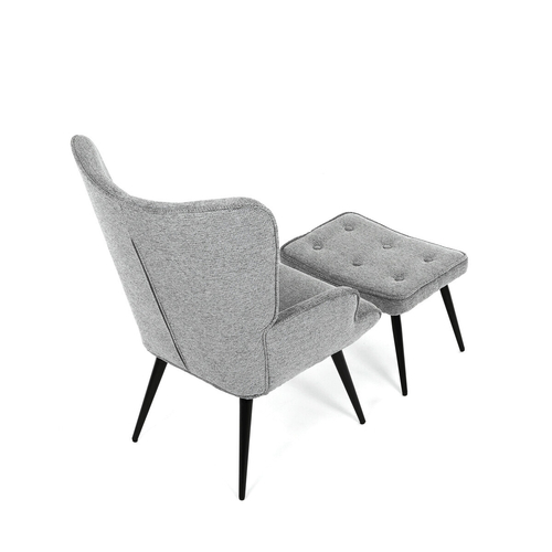 Relaxační křeslo, šedá, látka, AK-303 GREY2