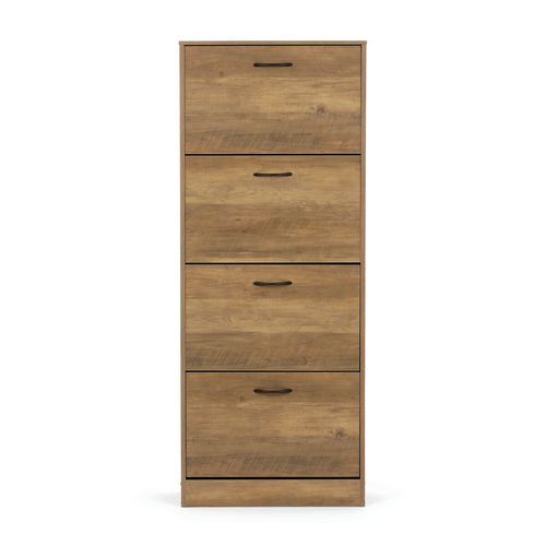 Botník, mdf, hnědá, ABO-G1018 ELM