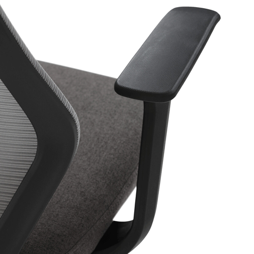 Kancelářská židle, houpací mechanismus, šedá síťovina, KA-V3149 GREY