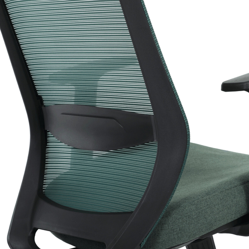 Kancelářská židle, synchronní mechanismus, zelená síťovina, KA-V3329 GRN