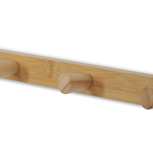 Věšák, bambus, přírodní, DR-B005 NAT