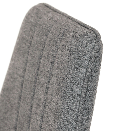 Jídelní židle, šedá, látka, DCL-379 GREY2
