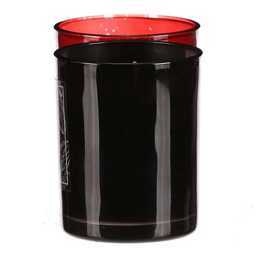 Svíčka aromatická ve skle - vel. L, mix 2 barev a vůní, parafín, cena za 1 ks.