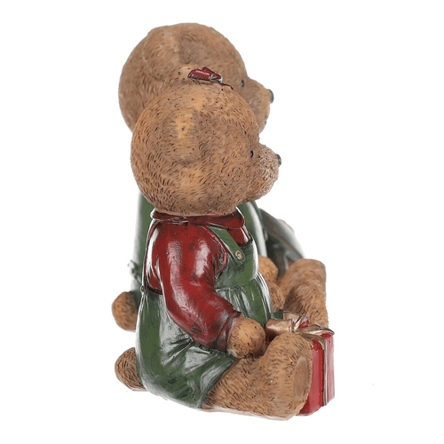 Medvěd - polyresinová figurka, mix 2 druhů, cena za 1 ks