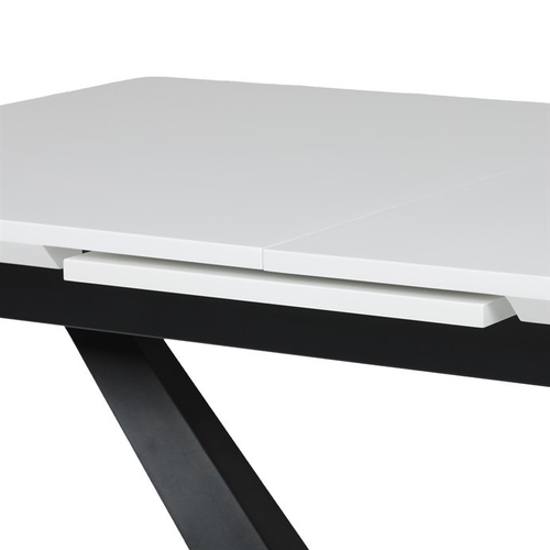 Jídelní stůl rozkládací 140-180x85 cm, mdf HT-W1630 WT