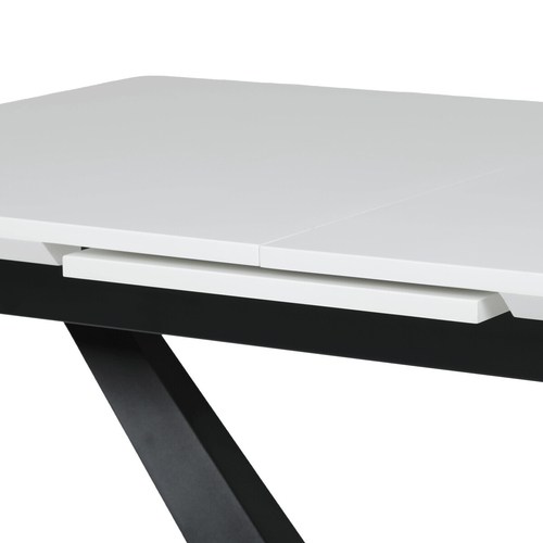Jídelní stůl rozkládací 140-180x85 cm, mdf HT-W1630 WT