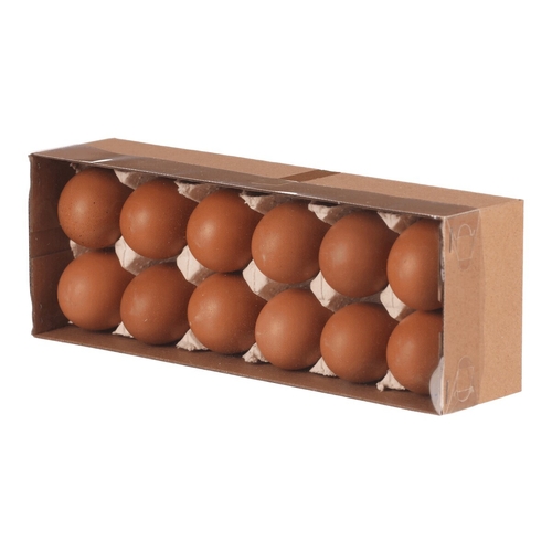 Vajíčka - pravá slepičí, hnědá, cena za balení (12 ks)