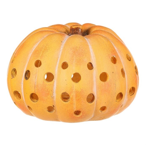 Dýně kulatá s otvory - magnesium, velká, žlutá