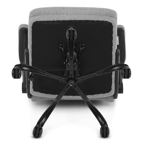 Kancelářské křeslo, houpací mechanismus, šedá látka, KA-K3104 GREY