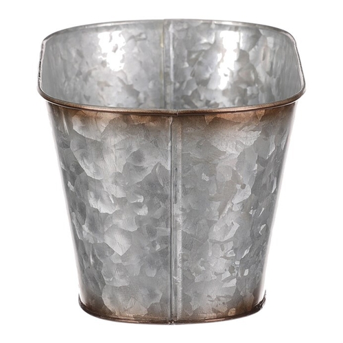 Kovový truhlík, design s ptáčky.