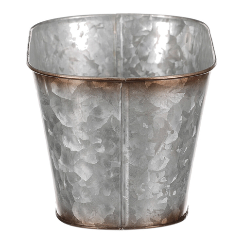 Kovový truhlík, design s ptáčky.
