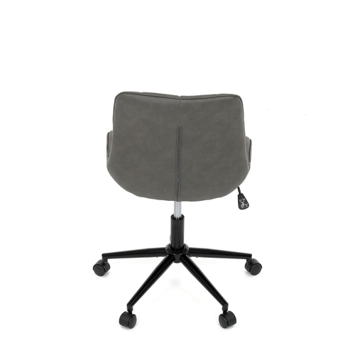 Pracovní židle, výškově nastavitelná, šedá látka, KA-V3120 GREY3