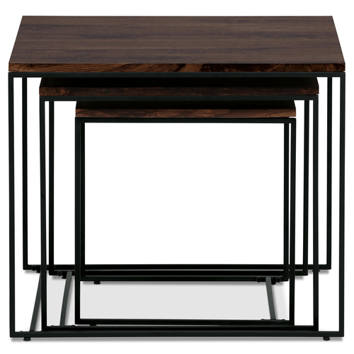 Konferenční stolek 60x60x51cm, mdf, ořech, AF-3008 WAL