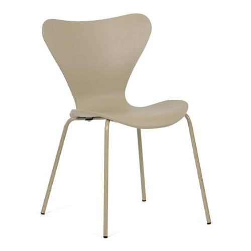Jídelní židle, hnědá, plast, CT-X7034 CAP