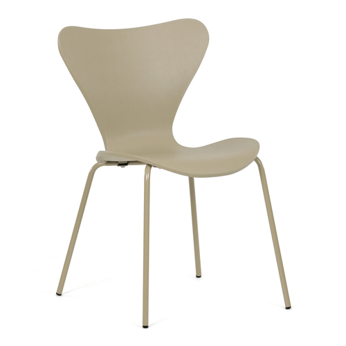 Jídelní židle, hnědá, plast, CT-X7034 CAP