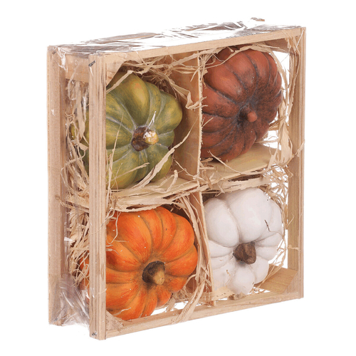 Dýně z terakoty - mix 4 barev, cena za balení (4 ks)