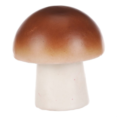 Houba plastová - velká, hnědý hříbek, cena za 1 ks