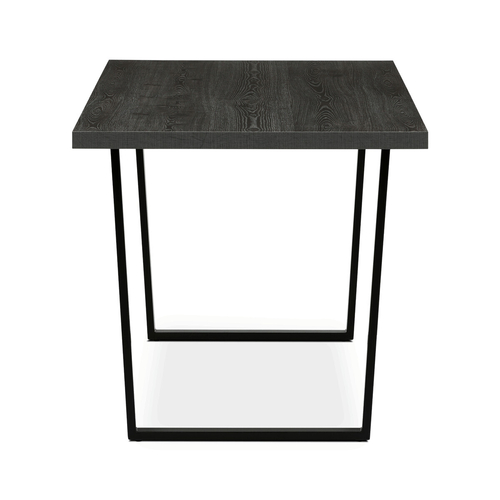 Jídelní stůl 160x80cm, lamino, šedý dub, HT-R5216 GREY