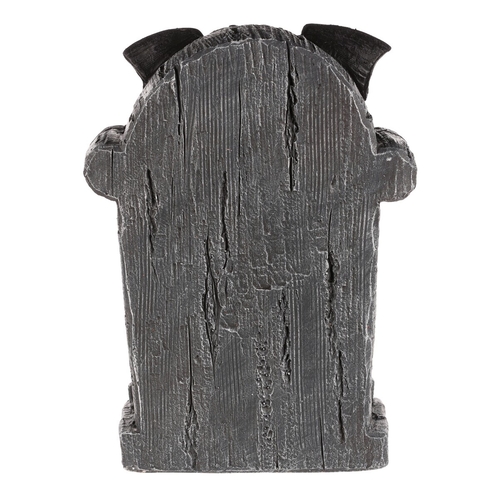 Náhrobek z magnesia - Halloween, LED osvětlení