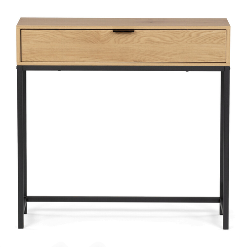 Odkládací stolek 80x28x77cm, mdf, divoký dub, CT-G1077 OAK